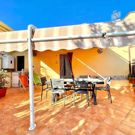 別荘 Casa Dei Coralli Bianca Con Patio Esterno